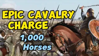 Epic Cavalry Charge - Mount and Blade 2: Bannerlord #gaming #videogames #gameplay #bannerlord #ps5
