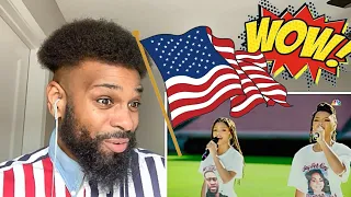 Chloe x Halle perform National Anthem 2020 | Reaction