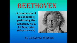 Beethoven 5th comparison, by D'Elboux (REPOST)