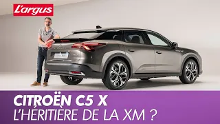 Citroën C5 X (2021). La nouvelle berline aux Chevrons dans le détail