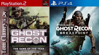 Ghost Recon PlayStation Evolution (2001-2019)