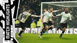 HIGHLIGHTS | Derby County Vs Bolton Wanderers