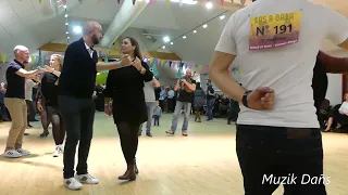 Danse : Finale Kas a-barzh mode Languidic 2021 avec Maël Paillot et Gilles Pistien à Larmor Plage