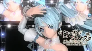 [60fps Full風] 白い雪のプリンセスは The Snow White Princess is - Project DIVA Arcade Future Tone English Romaji