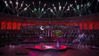 Lighting for Opening & Closing Ceremonies Islamic Solidarity Games, Baku 2017