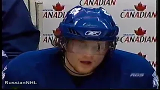 Nikolai Antropov's goal vs Canadiens for Leafs (7 apr 2007)