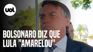 Bolsonaro ironiza Lula por faltar a Marcha dos Prefeitos: 'Amarelou'