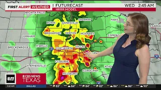 Severe storm chances return to North Texas overnight Tuesday