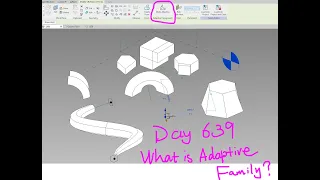 Revit Exercise (Day 639) What is Adaptive Family and When do we need it?