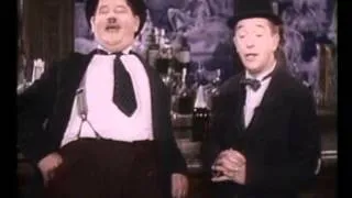 Laurel and Hardy in colour. Lonesome Pine