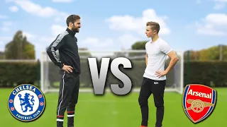 Cesc Fàbregas vs. ChrisMD  | ARSENAL v CHELSEA Football Challenge