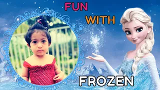 FROZEN: Elsa Sings "Let It Go" with Mickey & Minnie Mouse, Olaf & Anna #frozen #olaf #elsa