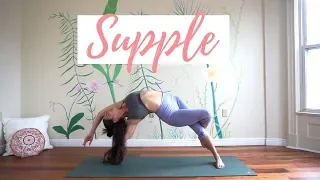 Supple - A 30-Min Vinyasa Yoga Class - Intermediate w/ Handstand Press Practice