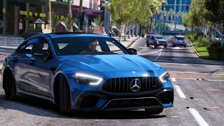 [GTA 5] MERCEDES AMG GT63S VS POLICE | COURSE POURSUITE INCROYABLE