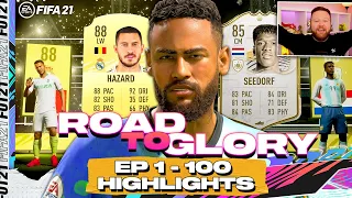 THE STORY SO FAR! ROAD TO GLORY 1-100 HIGHLIGHTS! FIFA 21 ULTIMATE TEAM