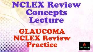 NCLEX Concepts Lecture on Glaucoma | NCLEX Review Practice Questions | ADAPT NCLEX LIVE REVIEW FREE