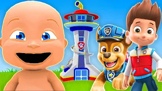 Baby Meets THE PAW PATROL!