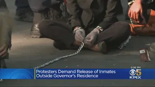 Protesters Call For Release Of More Inmates Amid Prison COVID-19 Outbreak