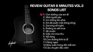 REVIEW SONG LIST | GUITAR 8 PHÚT VOL.3