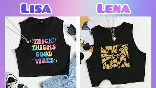 Lisa or Lena 💖| fashion Cool clothes | cool stuff✨