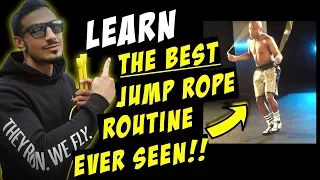 JUMP ROPE LIKE FLOYD MAYWEATHER | DOUBLE-UNDER CROSSOVERS (HIS BEST MOVE!!)