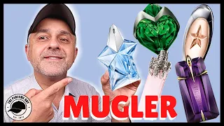 MUGLER FEMININE FRAGRANCES RANKED | MUGLER ANGEL, ANGEL MUSE, ALIEN, WOMANITY, AURA