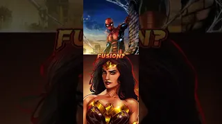 Top 4 Marvel & DC Superhero Fusion Pt 2 #viral #shorts #fusion #superheo #marvel #dc