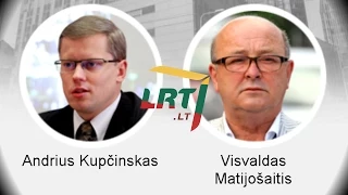 Tiesioginiuose debatuose – Visvaldas Matijošaitis ir Andrius Kupčinskas (2015-03-12) HD