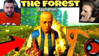 iRaphahell m-a INVITAT in Padure pe The Forest cu Update din 2023!