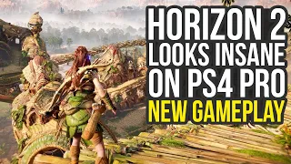 Horizon Forbidden West Gameplay PS4 Pro LOOKS INSANE, New Info & More! (Horizon Forbidden West PS4)