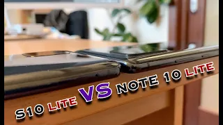 Сравнение Samsung S10 Lite vs NOTE10 Lite