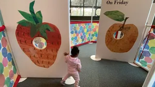 Exploring The Very Hungry Caterpillar Exhibit Of Eric Carle The Please Touch Museum Of Philadelphia