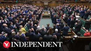 MPs give standing ovation for Ukrainian ambassador ahead of PMQs