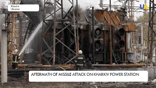 Kharkiv's critical infrastructure hit by Russian occupiers: missile attack on power station