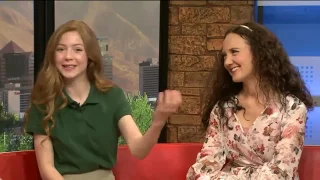 Lexi Walker and Jenny Oaks Baker on Fox 13 (2017)