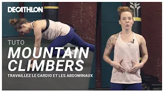 SÉANCE - Mountain climbers : travaillez le cardio et les abdominaux 🏋🏽 I Decathlon