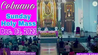 Dec. 03, 2023 Cebuano Sunday Mass (anticipated)@Nat'l. Shrine of St. Joseph(Cebu)*1st Advent Sunday