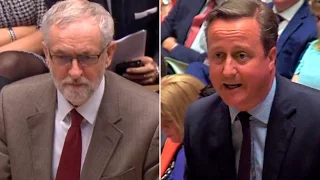 Cameron and Corbyn clash over academies