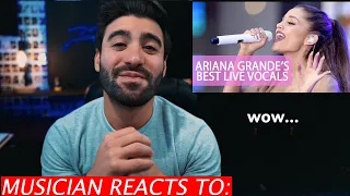 Musician Reacts To Ariana Grande Best Live Vocals