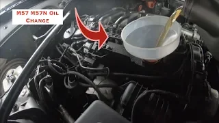 Bmw M57 M57N How To Change Oil & Oil Filter/Oil Change