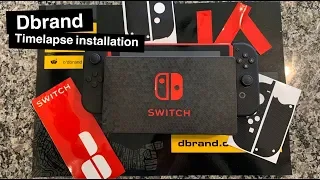 Dbrand Nintendo Switch Full Installation! (Timelapse)