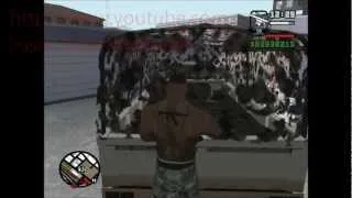 GTA SA | Do not eat! easter egg - how to steal a barracks