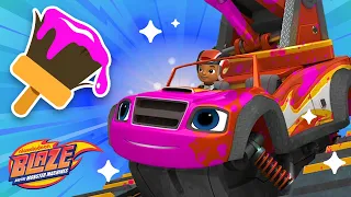Makeover Machines w/ Blaze! 🚧 #21 | Games for Kids | Blaze and the Monster Machines