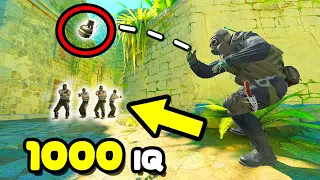 NADE PREDICTIONS = 1000 IQ! - COUNTER STRIKE 2 CLIPS