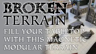 Fill Your Tabletop with this Magnetic Modular Terrain