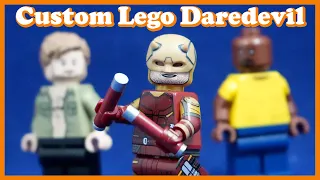 Adding to the Lego Marvel Defenders Team- This Lego Daredevil is Awesome! (Custom Lego Review)