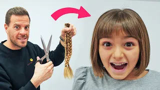 LE HAGO ESTE NUEVO CORTE DE PELO A CLAUDIA ITARTE VLOGS