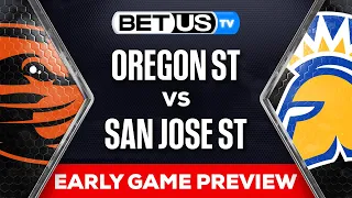 Oregon St vs San Jose State | College Football Week 1 Early Game Preview