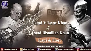 Ustad Vilayat Khan And Ustad Bismillah Khan | Kajri & Hori | Jugalbandi