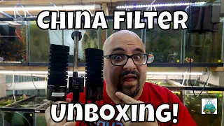 New China Aquarium Filter Unboxing and Review!